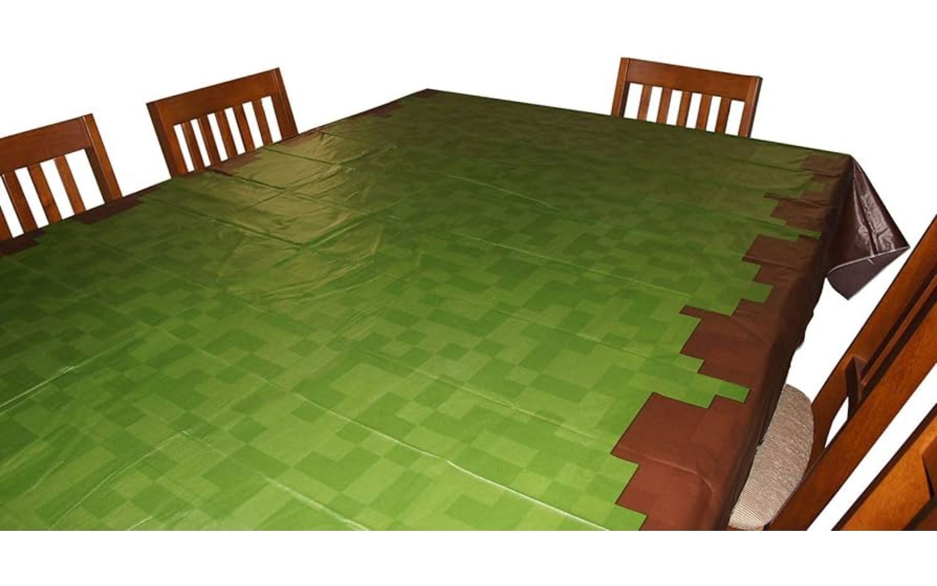 This fun tablecloth is a great way to show off your love for the game (Image via Amazon)
