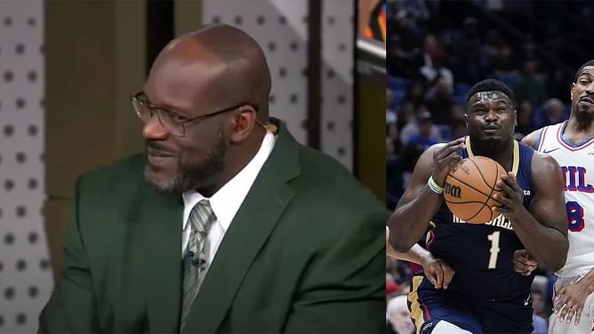 "Tiger Woods had that look" - Shaquille O'Neal accuses Zion Williamson of lacking championship flair