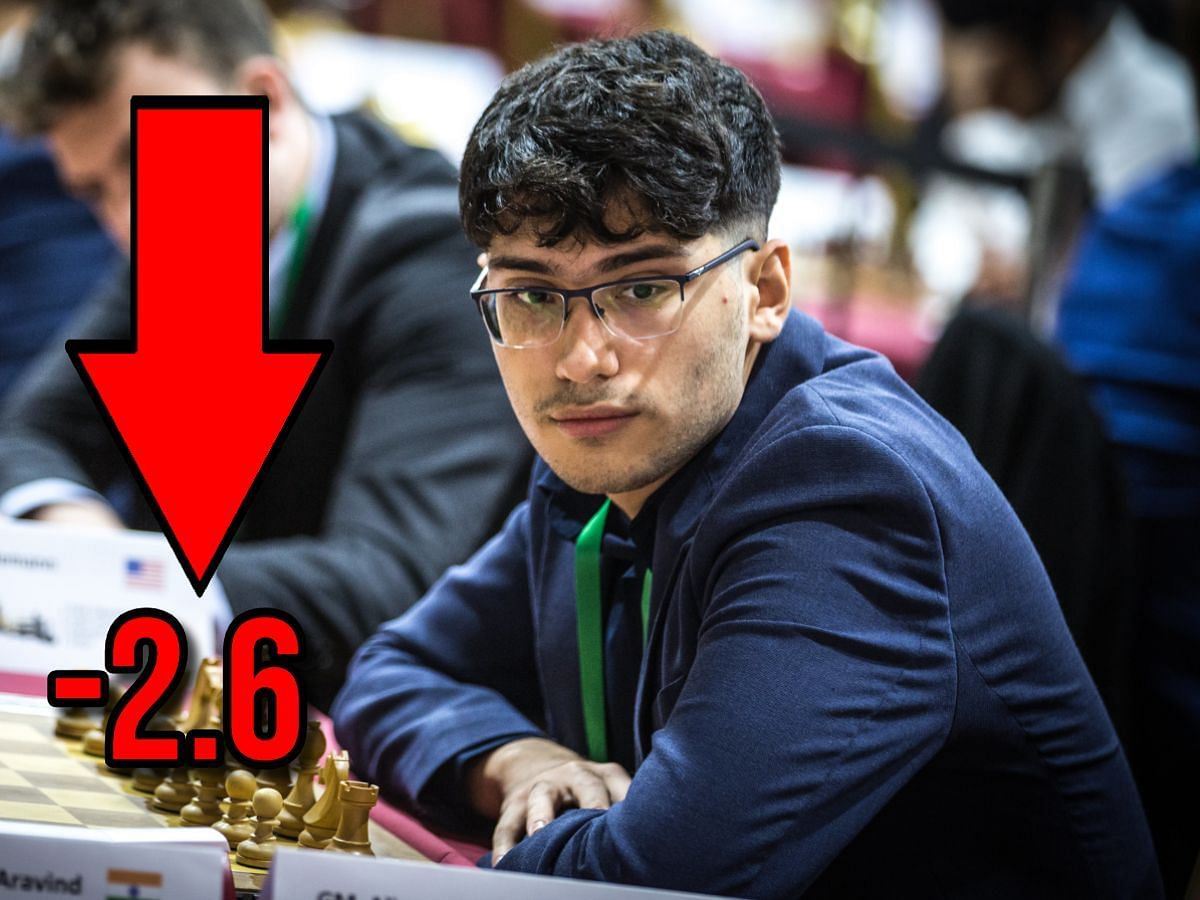 Alireza Firouzja drops ELO points, mini-tournament plan backfires (Image via Anna Shtourman)