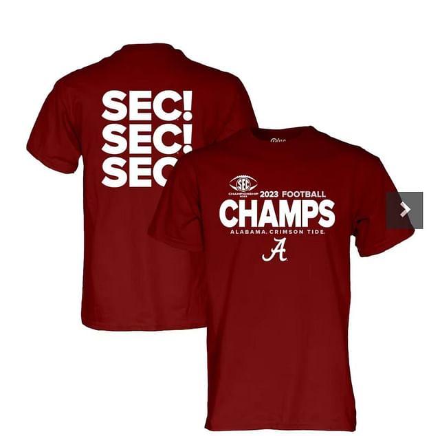 Alabama SEC Championship Tshirt How to buy, top 5 tees, prices and more