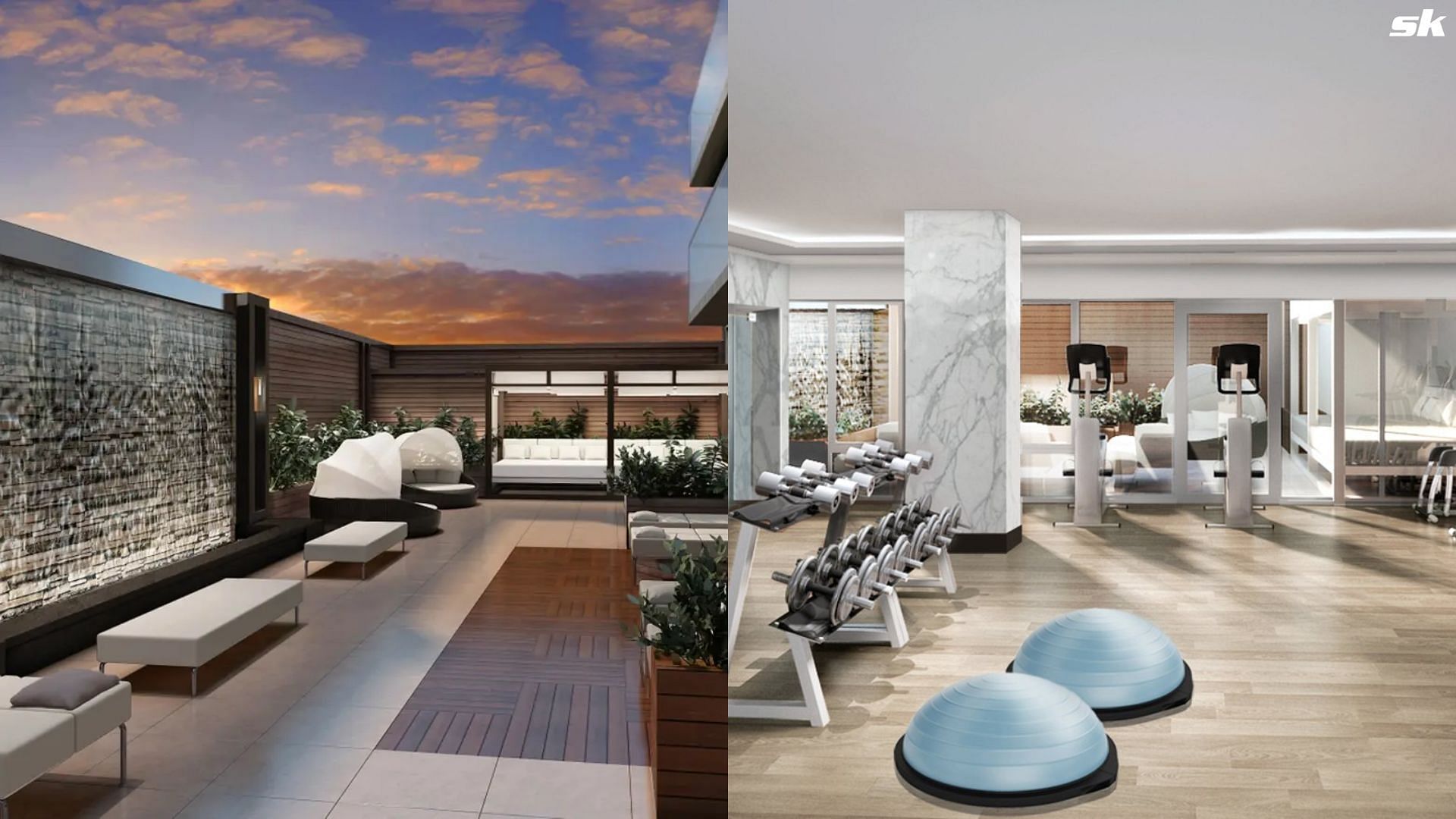 Interiors of the Murray Hill penthouse