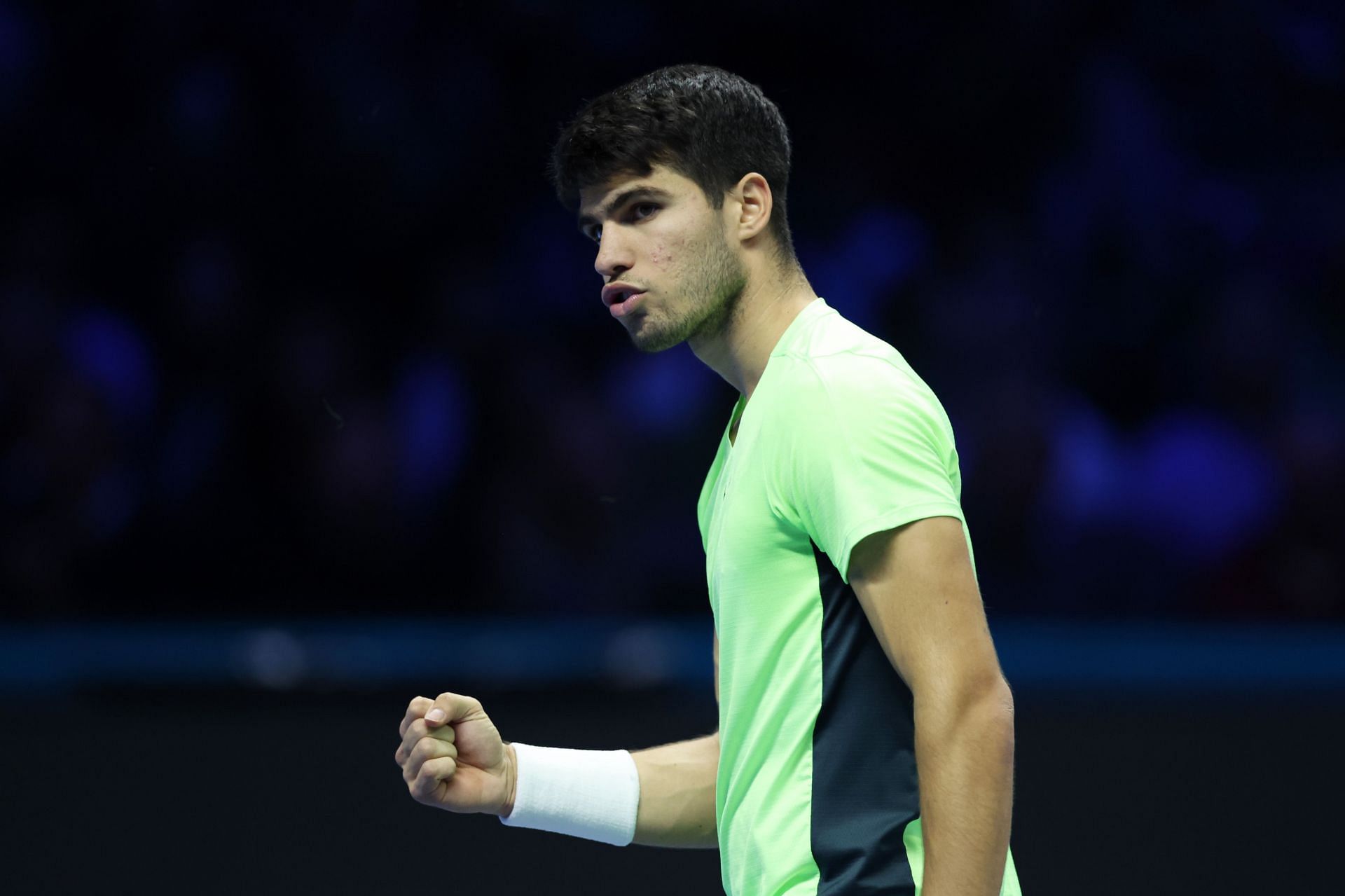 Carlos Alcaraz at the 2023 ATP Finals - Day Seven