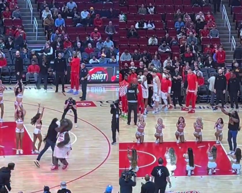 WATCH Former WWE champ Booker T clanks free throw after knocking out