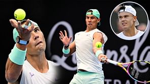 "Rafael Nadal played unbelievable, the hardest practice I've had the last half year" - Holger Rune on Spaniard's level at Brisbane International