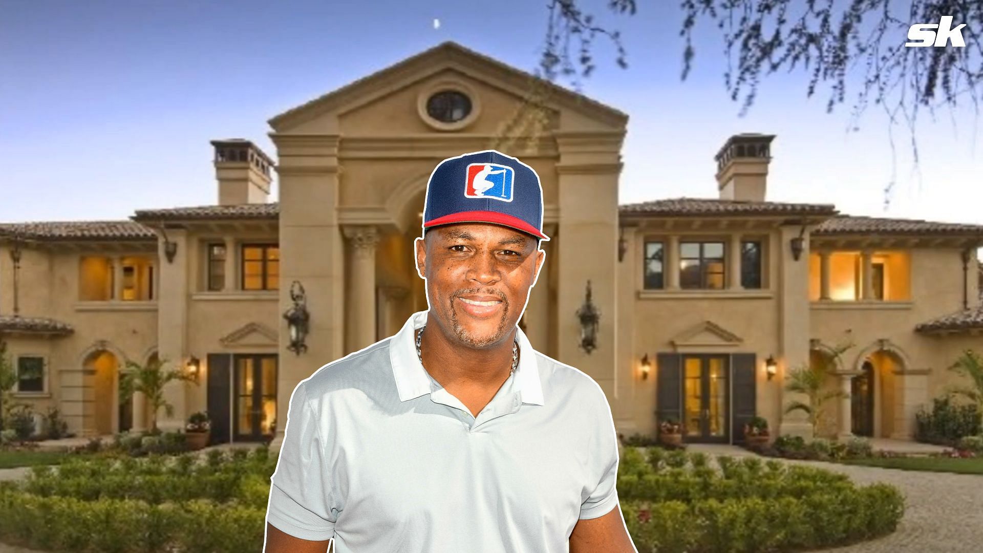 Beltre once has a beautiful mansion in Los Angeles