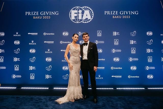 She kinda slayed with that” - Kelly Piquet gets F1 fans chuckling as she  calls Max Verstappen her 'arm accessory'