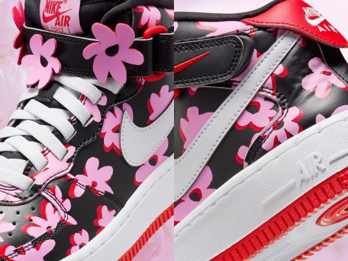 Take a closer look at the heels and tongues (Image via Nike)