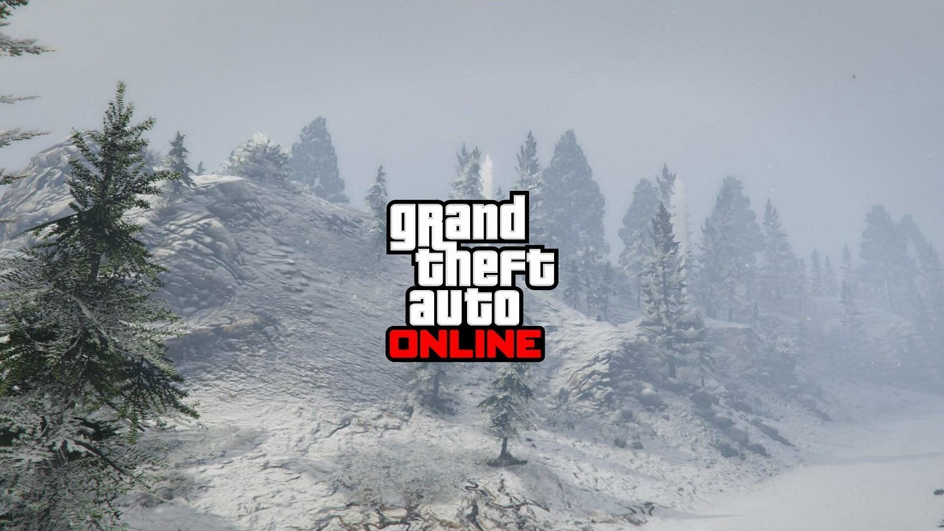 GTA Online receives snowfall occasionally (Image via Sportskeeda)