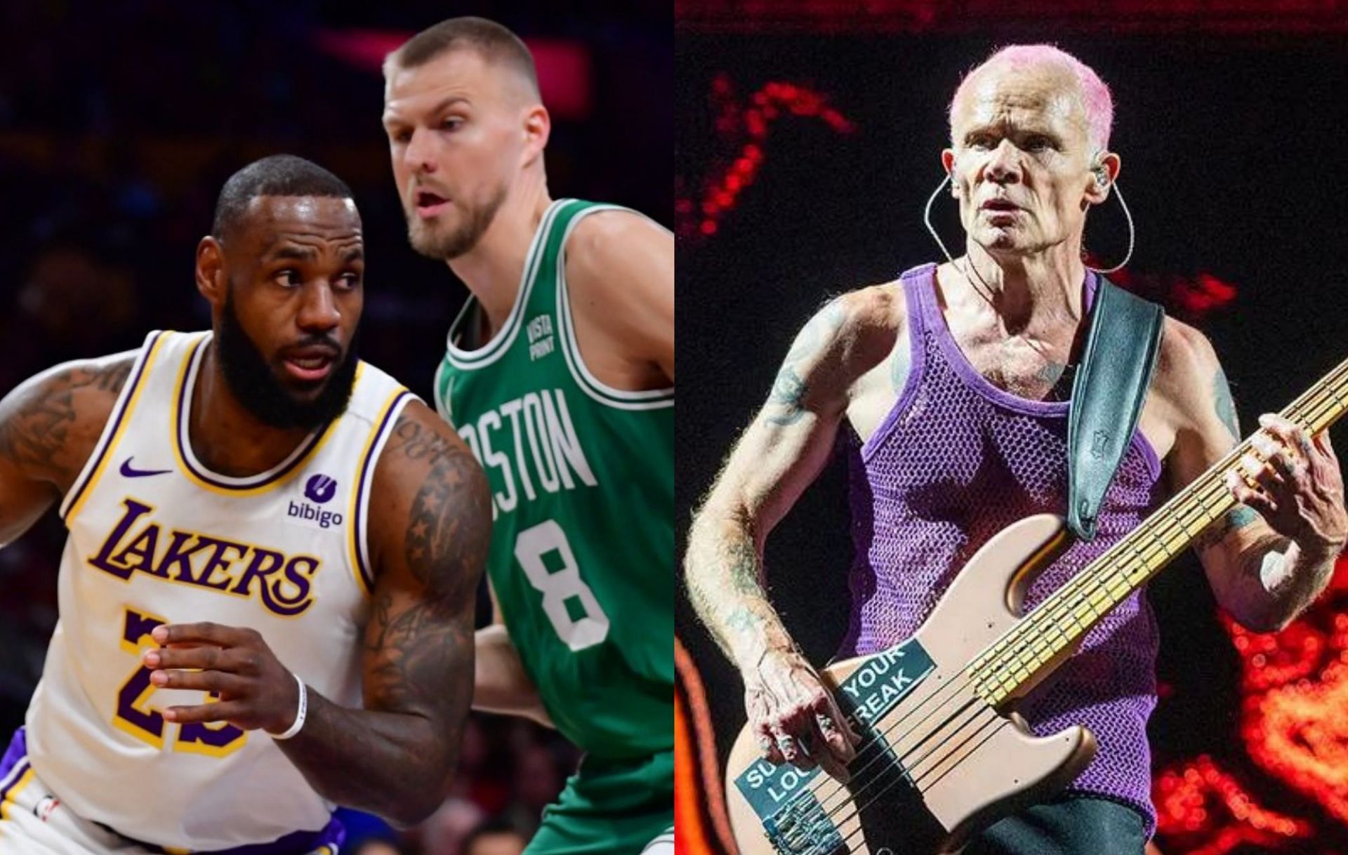 Red Hot Chili Peppers bassist Flea conceded to the fact that the Boston Celtics overwhelmed the LA Lakers in their Christmas Day game.