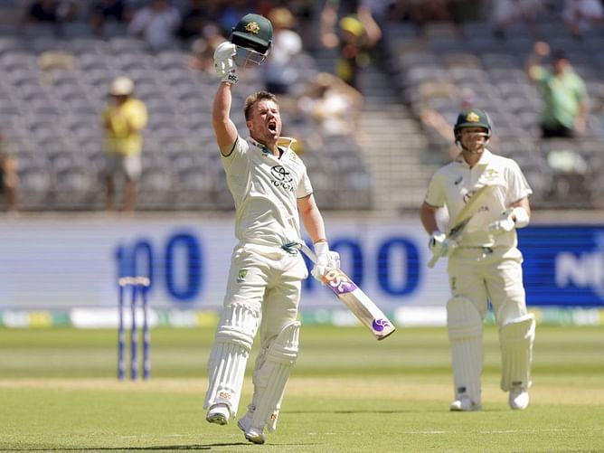 "I’m allowed to celebrate how I want" - David Warner after slamming 26th hundred on Day 1 of 1st Test against Pakistan