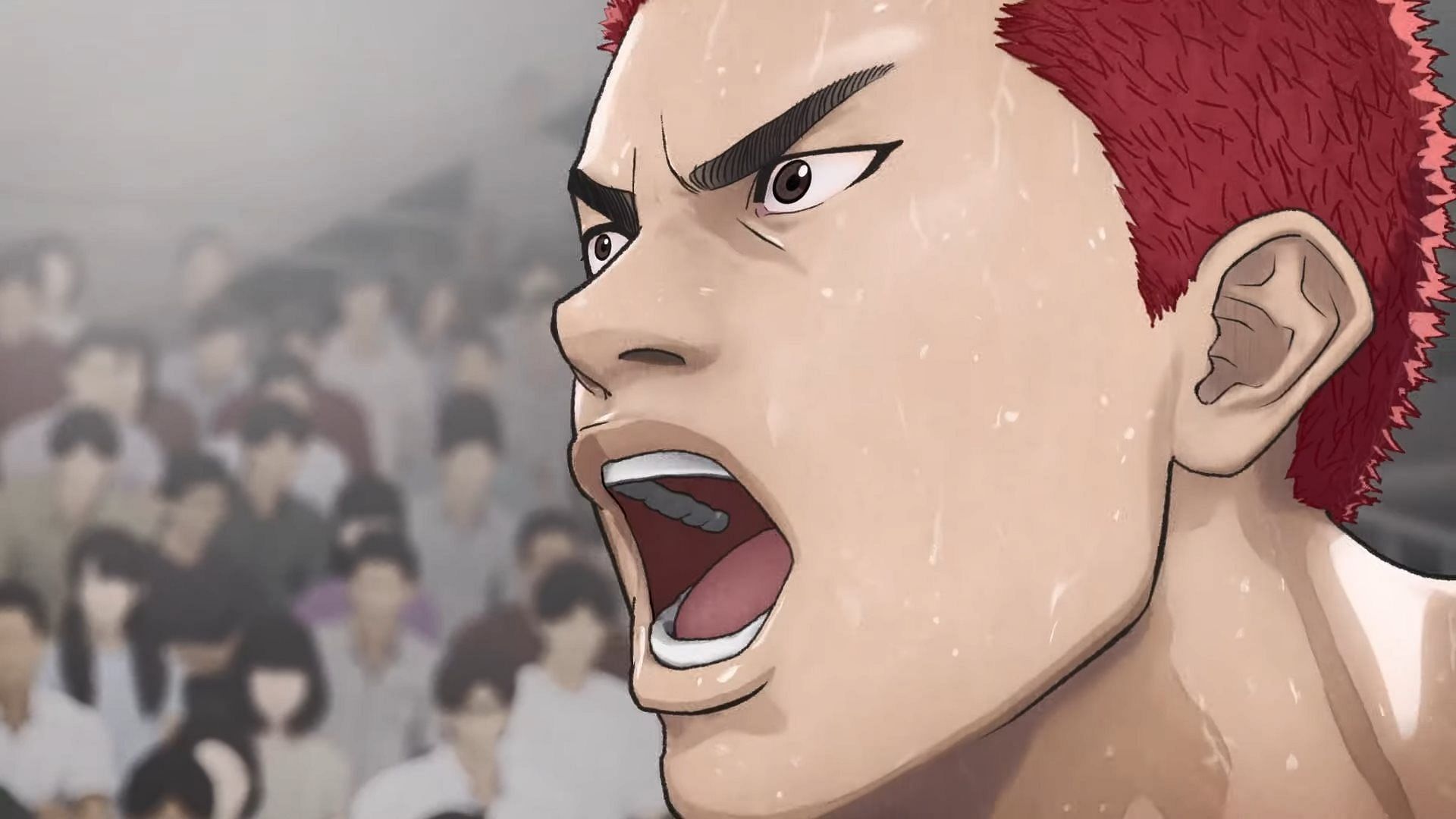 Sakuragi Hanamichi (Image via Toei Animation)