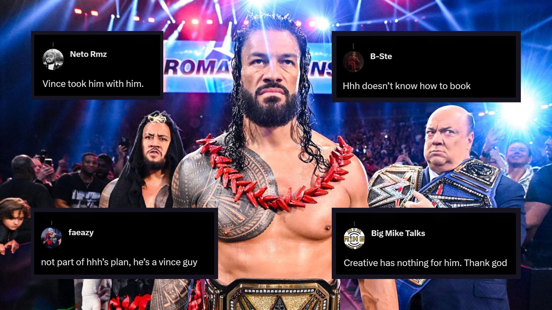 Roman Reigns is the current Undisputed WWE Universal Champion!