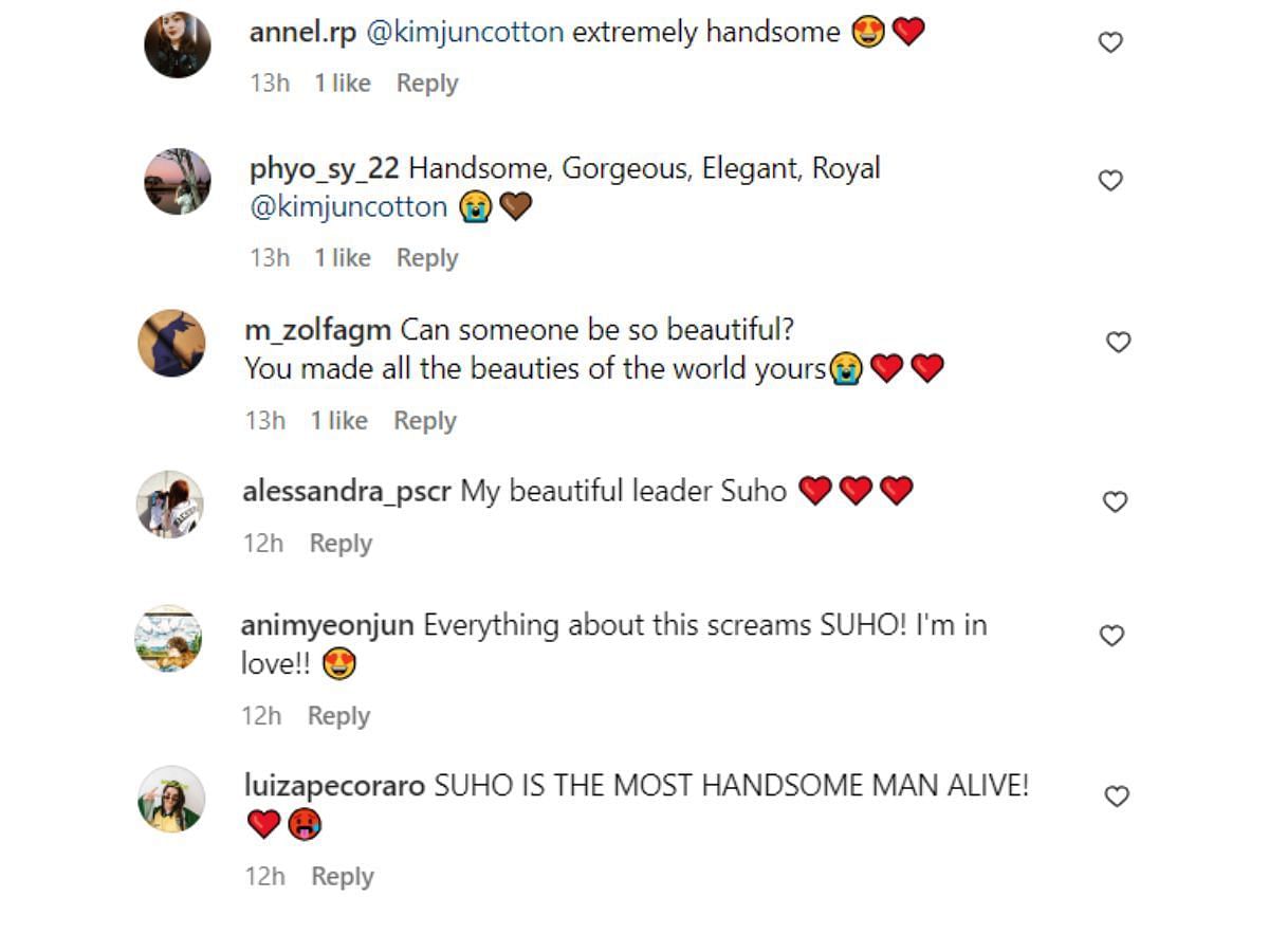 Suho&#039;s fans are amazed by his new look for the Vogue campaign (Image via Sportskeeda)