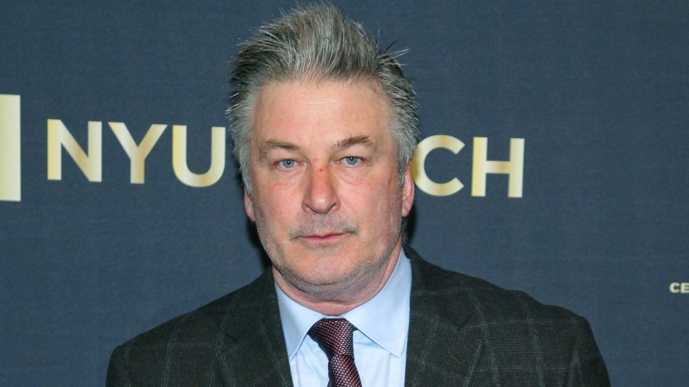 Social media users slam Baldwin as the actor engages in a heated altercation with pro-Palestine protestors in Manhattan. (Image via Getty Images)