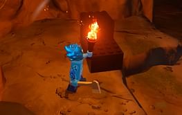 How to craft and upgrade Forest Axe in LEGO Fortnite