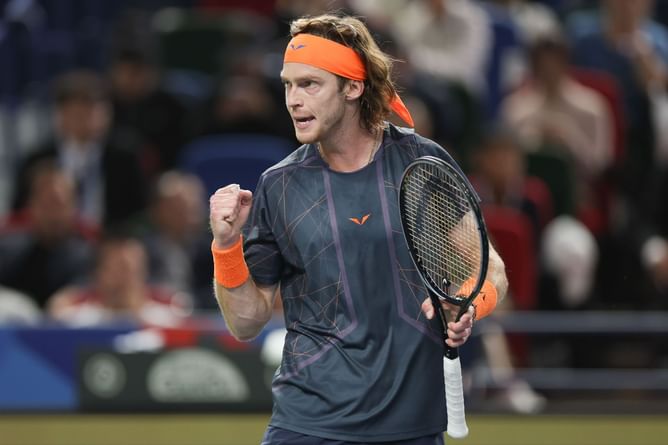 "He was surprised" - Andrey Rublev on gifting ATP Finals bodyguard an iPhone