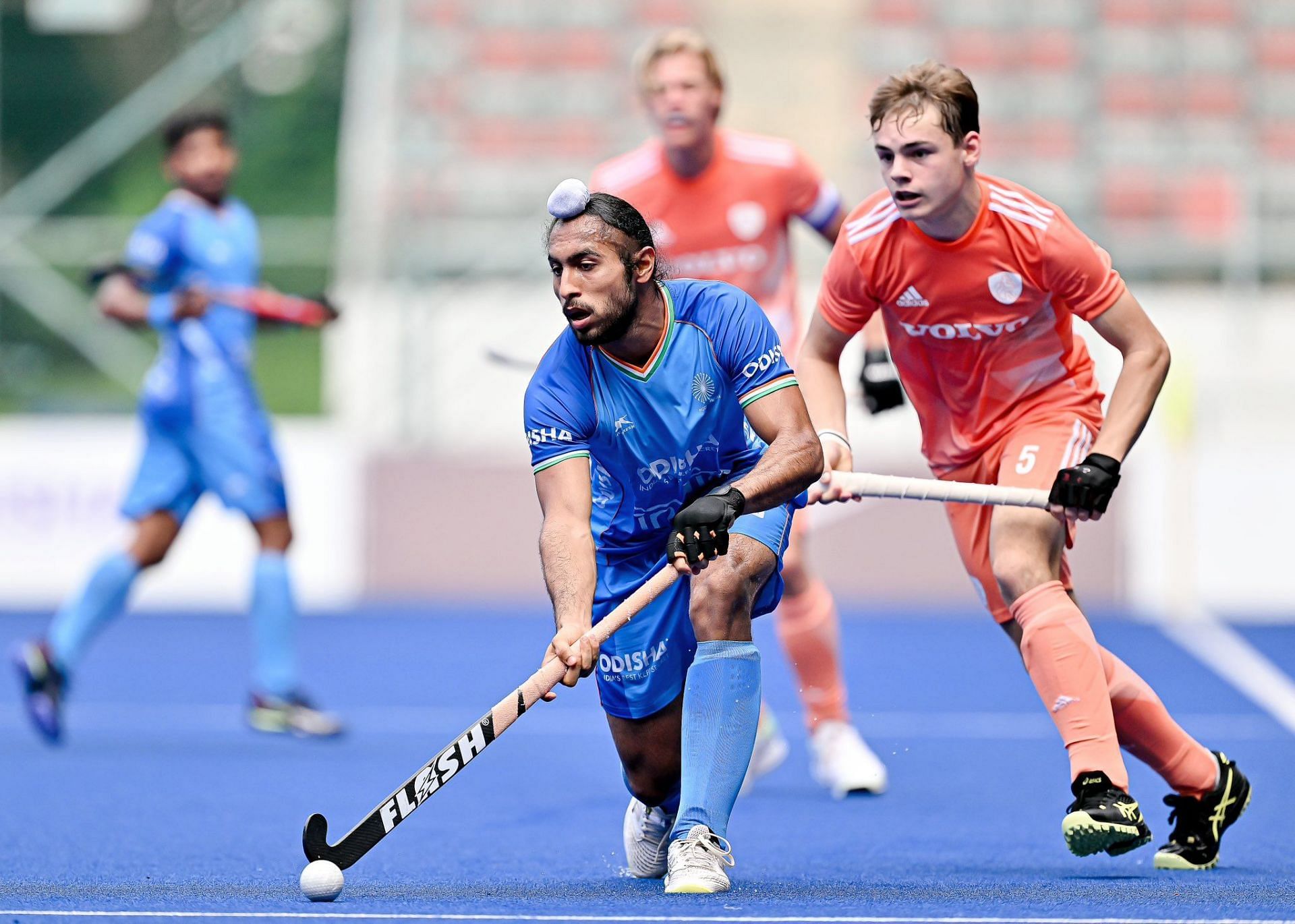 The Indians will face six-time champions Germany in the semifinals   Image Ctsy: Hockey India
