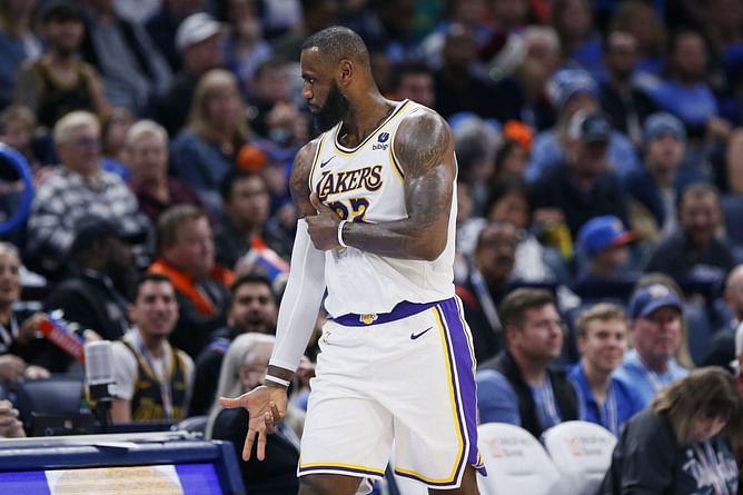 "Corny dad of the NBA " - LeBron James nailing parody video of Tiffany Gomas' 'not real' viral video has NBA fans in frenzy