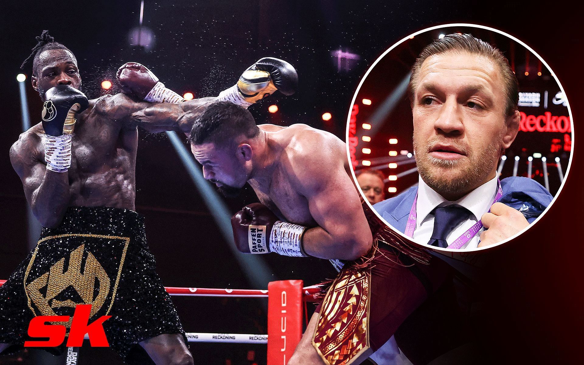 Conor McGregor comments on Deontay Wilder vs. Joseph Parker [Images via getty]