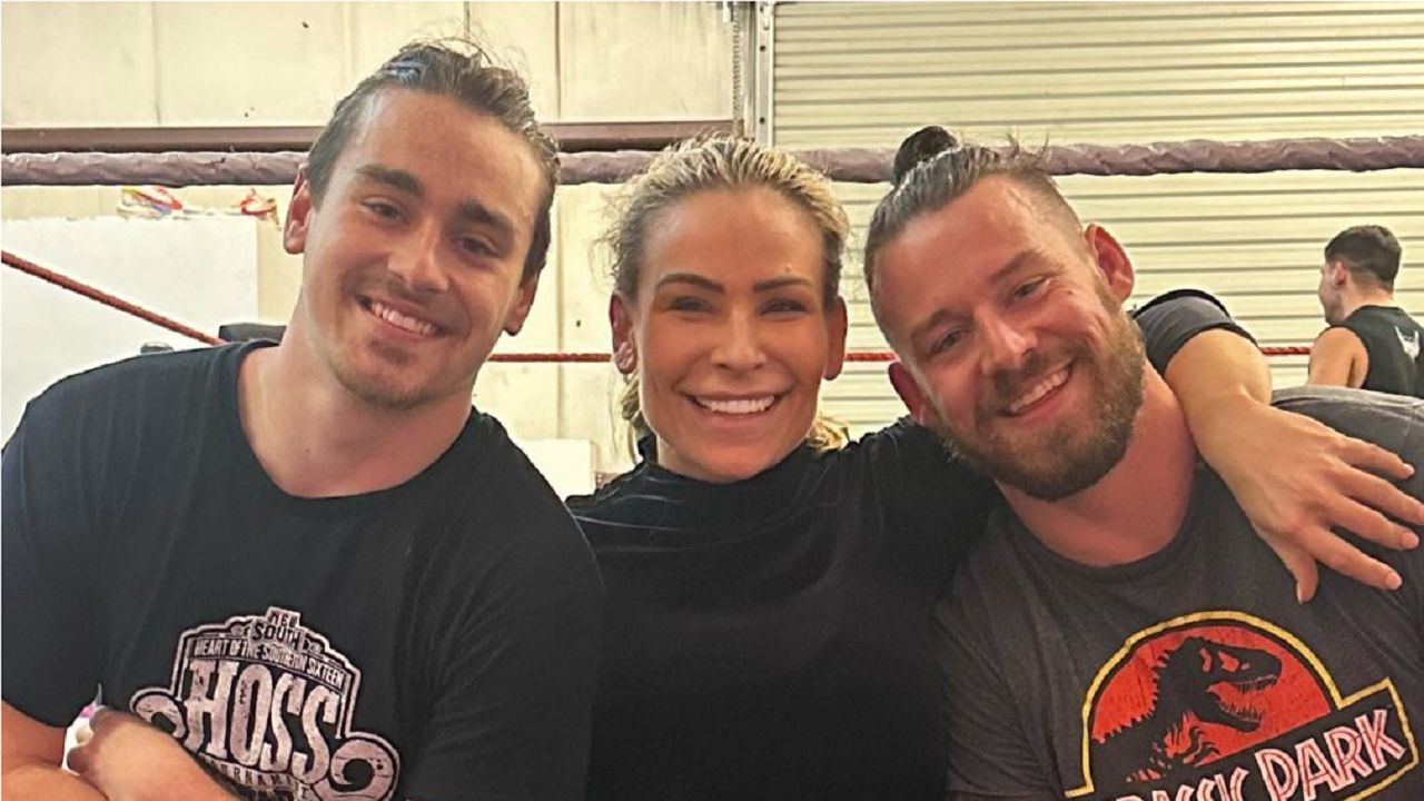 Natalya shared this photo on her Twitter handle