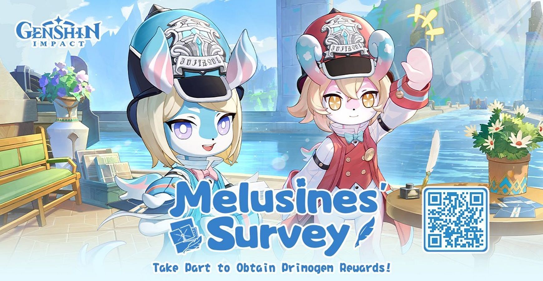 Melusines Survey Web Event (Image via HoYoverse)