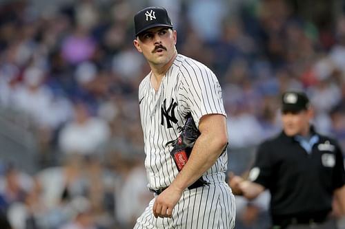 New York Yankees pitcher Carlos Rodon