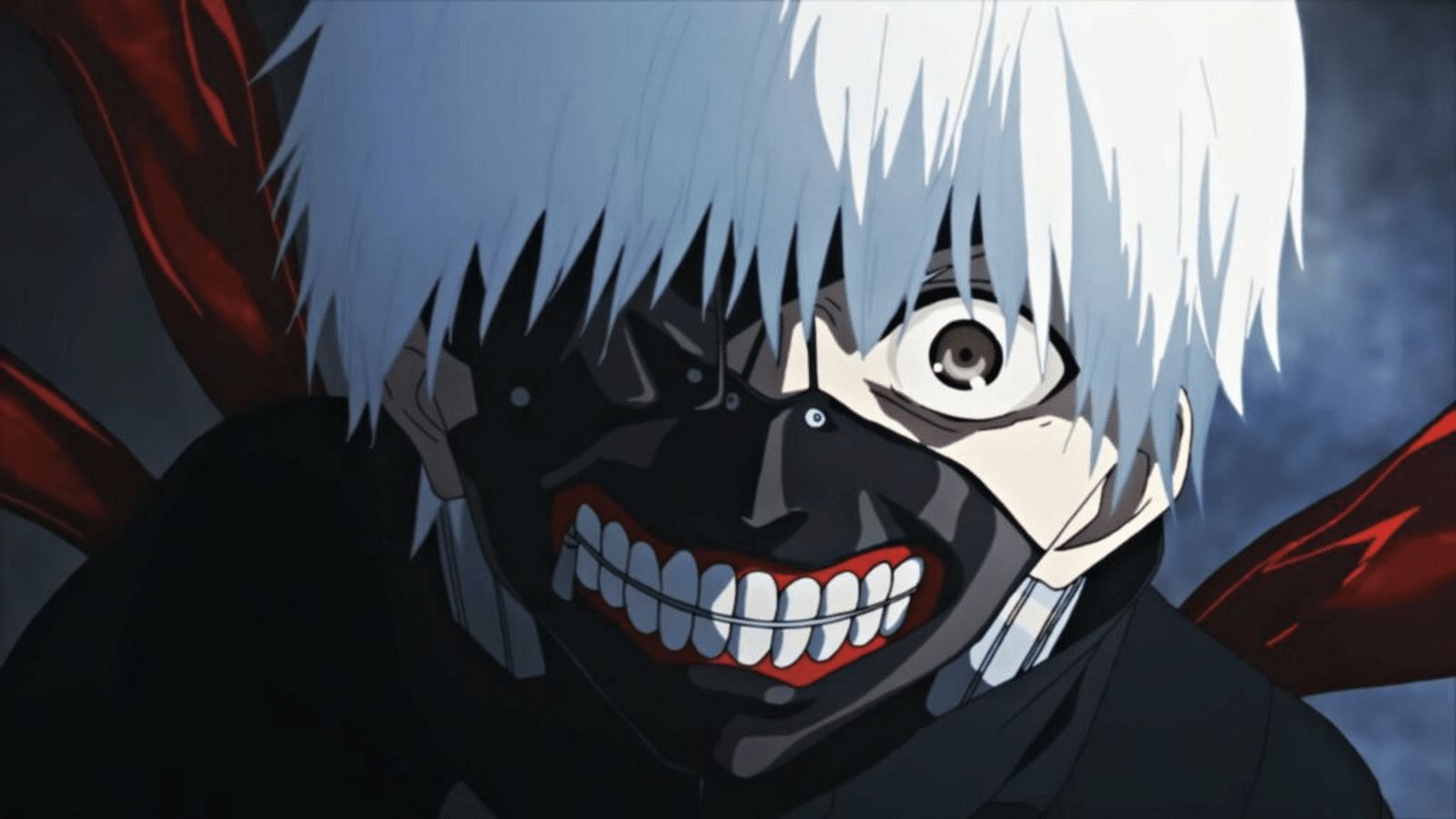 Ken Kaneki&#039;s Ghoul Mask(image via Studio Pierrot)