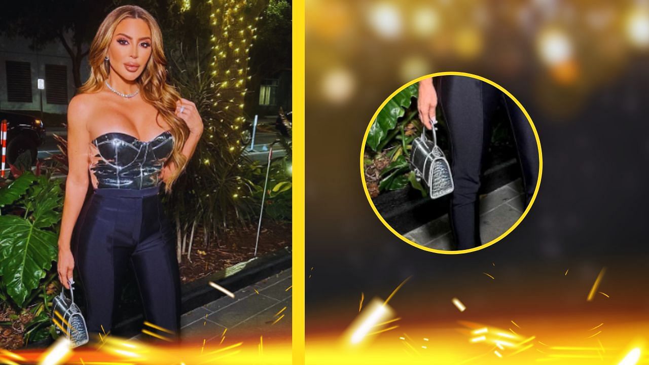 Larsa Pippen stuns in Marcus Jordan styled outfit