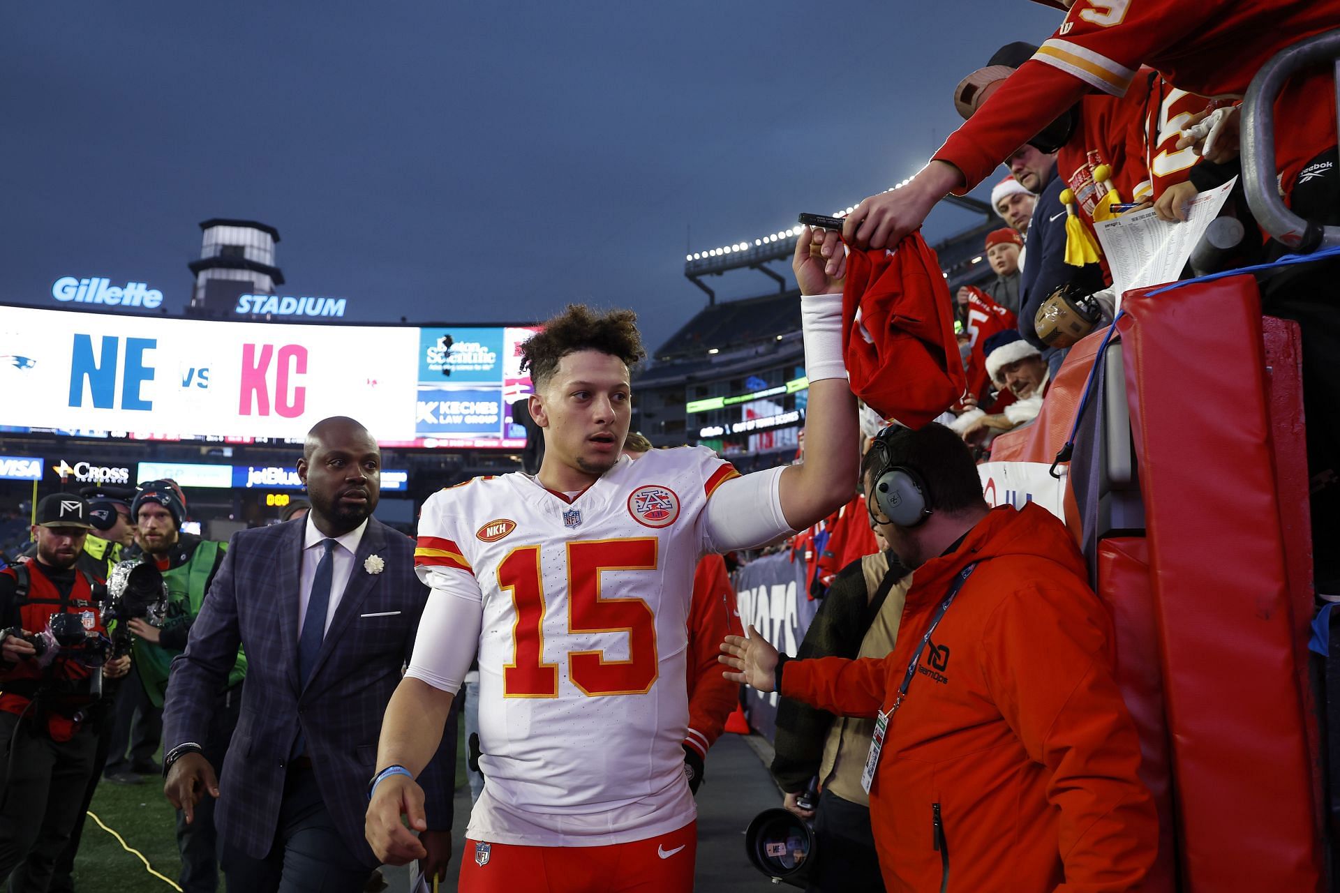 Patrick Mahomes: Kansas City Chiefs v New England Patriots