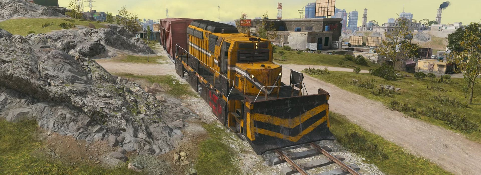 Drivable Train (Image via Activision)