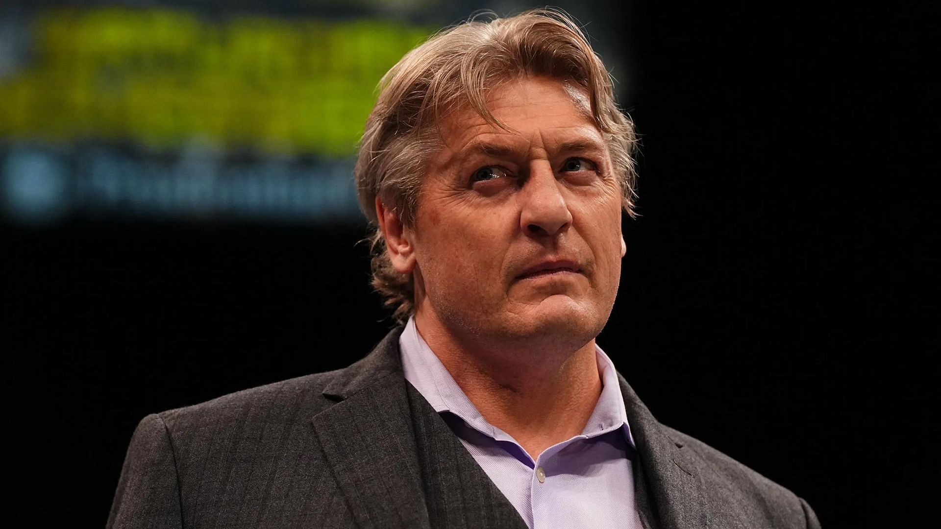 William Regal stands in the ring on AEW Dynamite