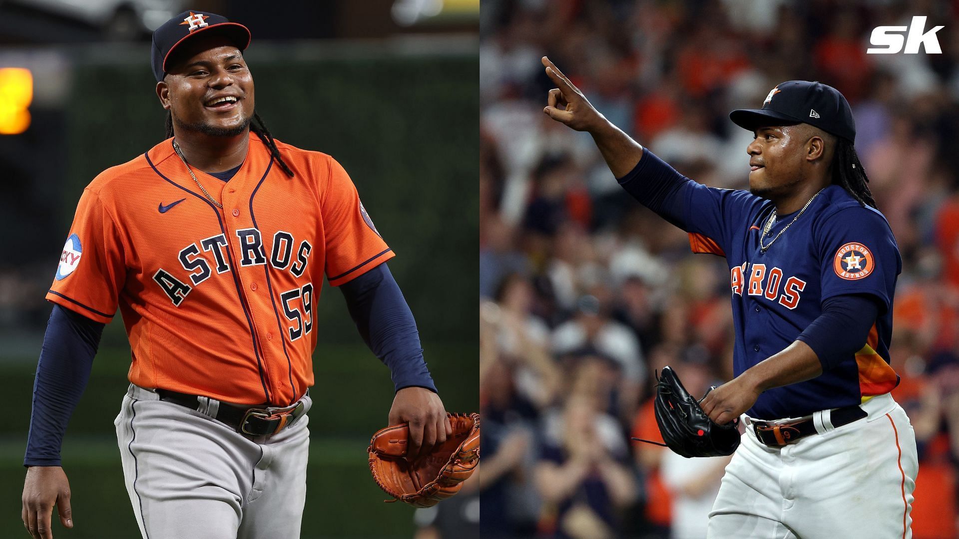 Astros pitcher Framber Valdez has apparently been checked in on by potential suitors
