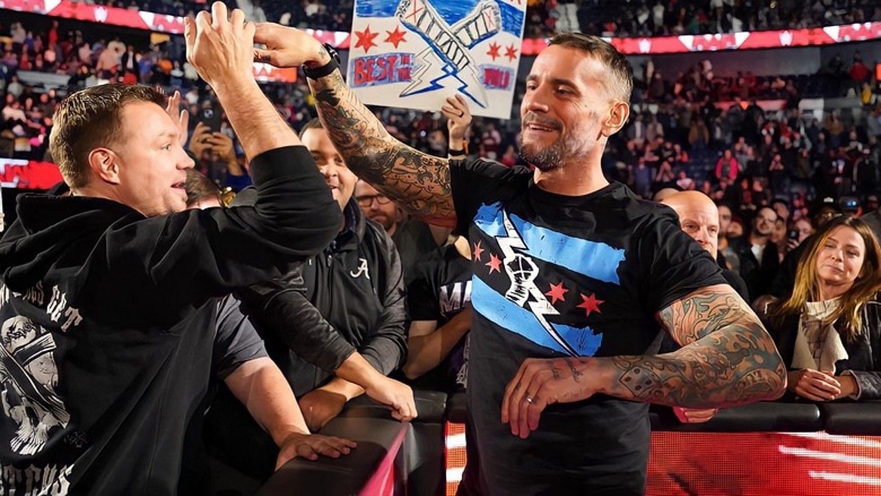 CM Punk signed the contract to be an exclusive member of Monday Night RAW