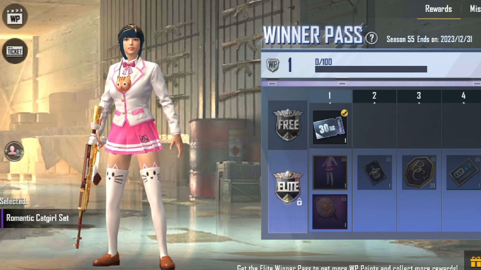 The Winner Pass will last until the end of the month (Image via Tencent)
