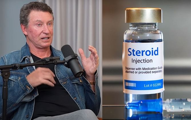 Wayne Gretzky admits using steroids to treat possible career-ending herniated thoracic disk injury in 1993