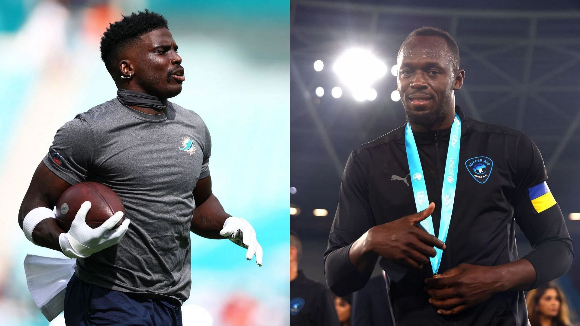 Tyreek Hill thinks he can defeat Usain Bolt in a 40-yard race