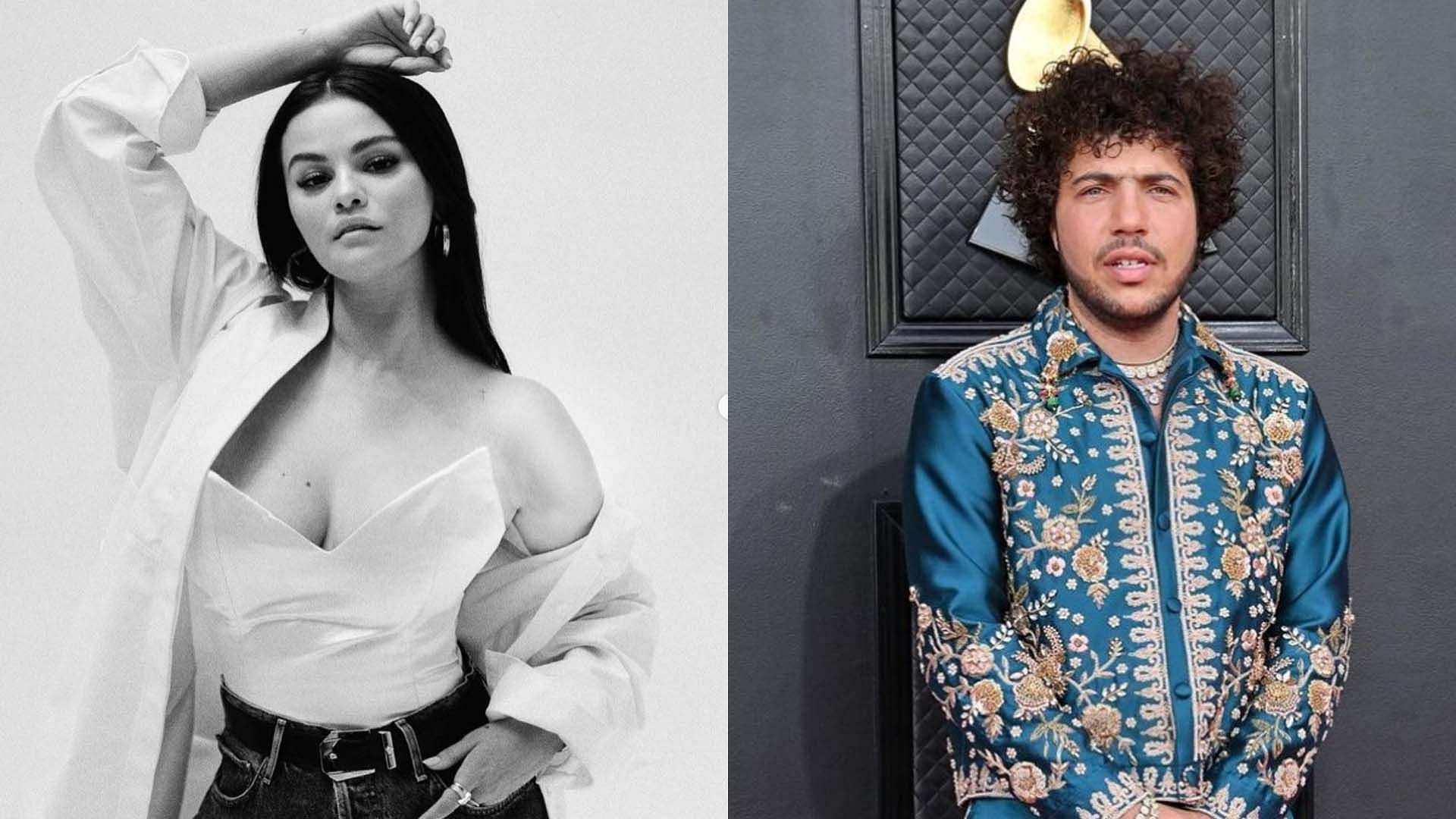 Selena Gomez confirms rumors about dating Benny Blanco (Image via Instagram/@selenagomez, @itsbennyblanco)