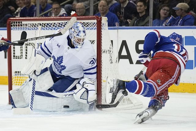 Maple Leafs Rangers Hockey