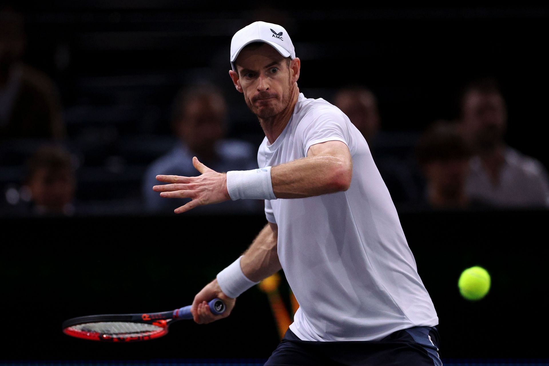 Andy Murray at the 2023 Paris Masters.