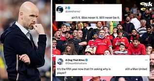 “Was never it. Will never be it” - Manchester United fans deliver verdict on 28-year-old star after ‘horrific’ display in defeat to Bournemouth