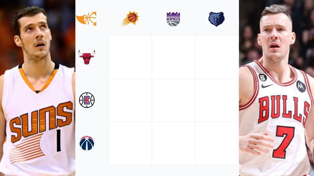 NBA Immaculate Grid answers for Dec. 17