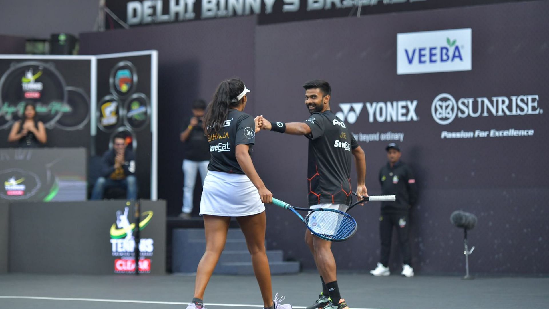 Delhi Binny&#039;s Brigade at the Tennis Premier League 2023 (Image via TPL)