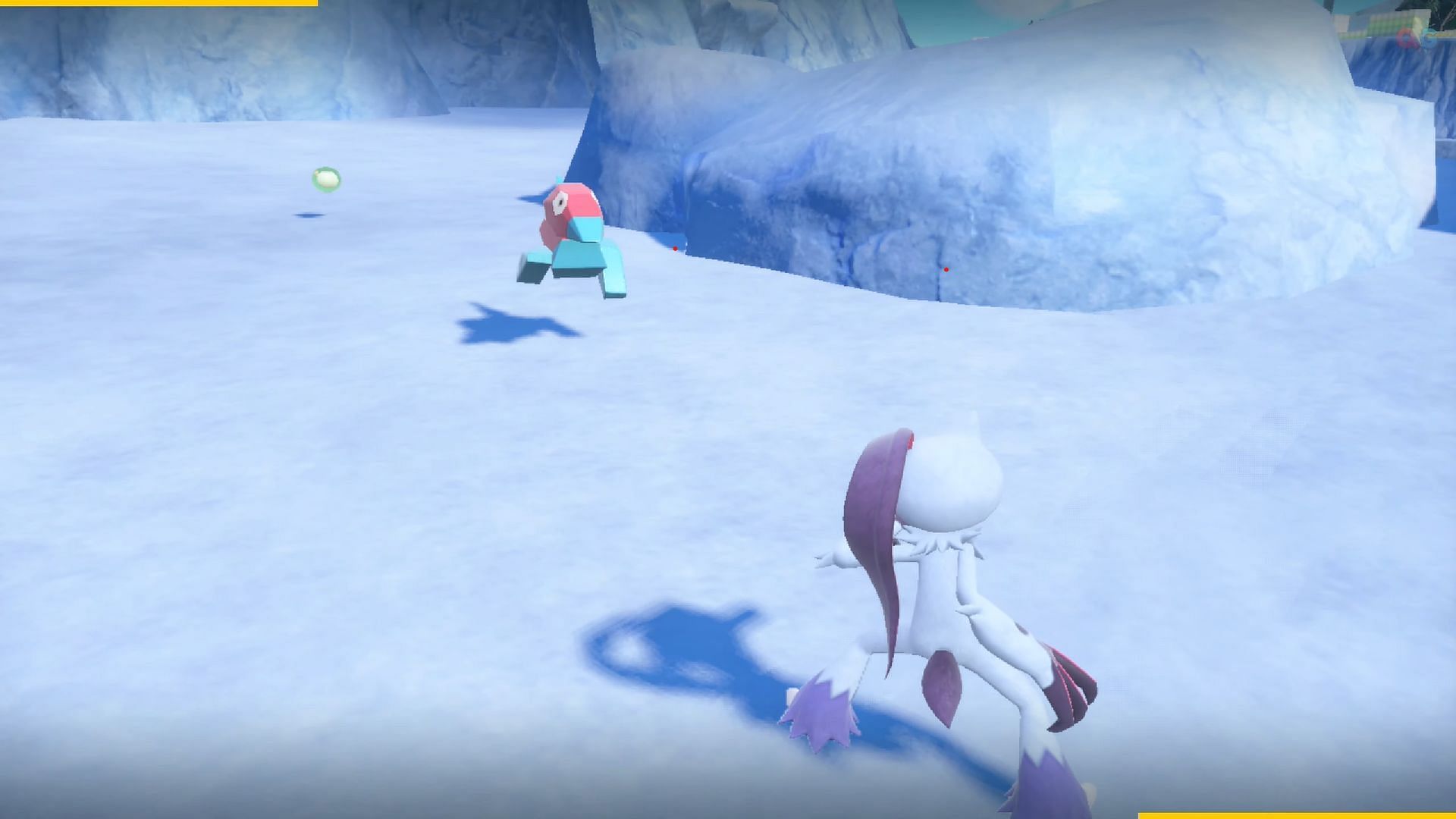 You will find Porygon in the Polar Biome (Image via Indigo Disk)