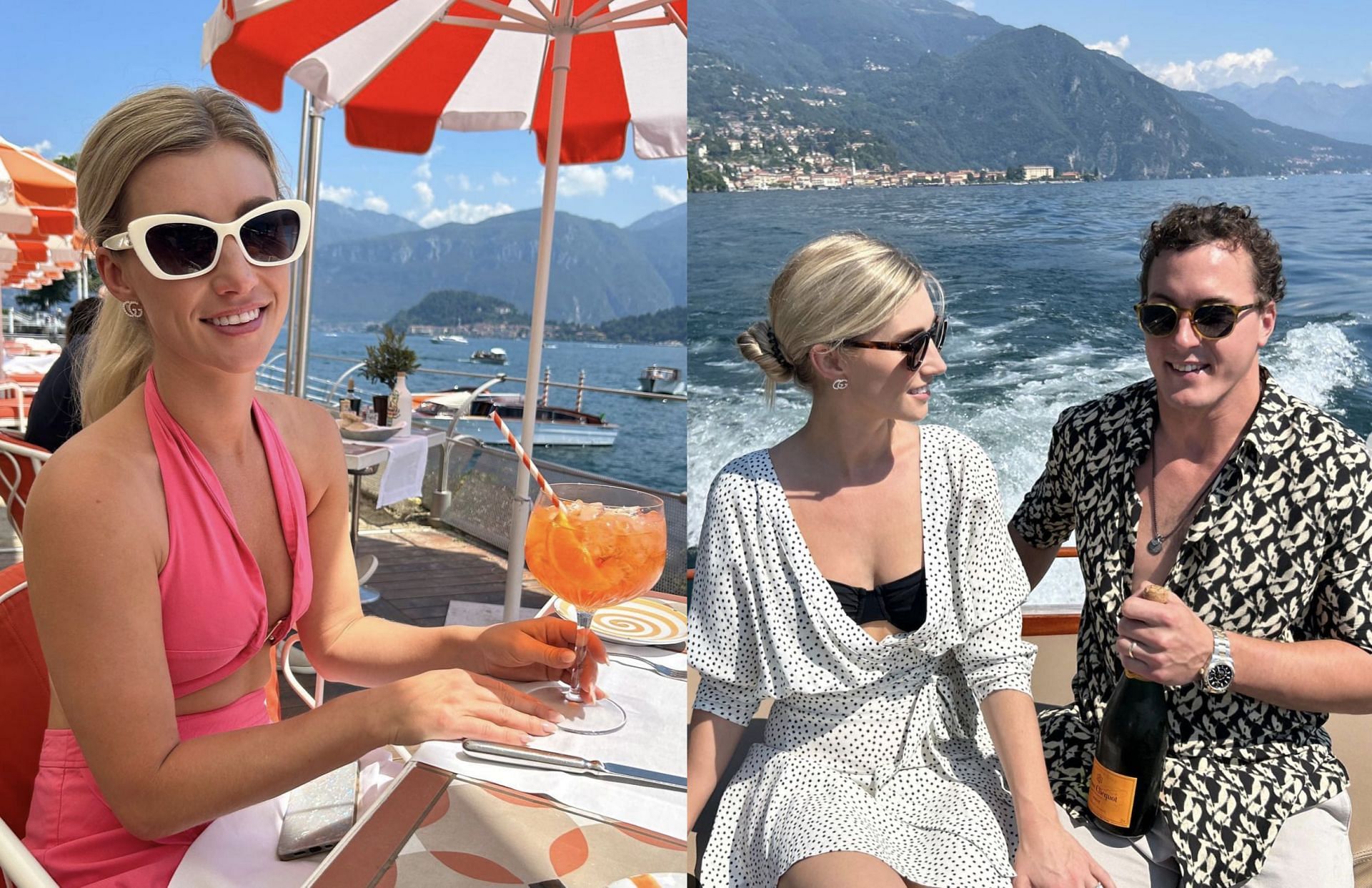 In Photos: Tyson Barrie and wife Emma enjoy scenic beauties of Lake Como