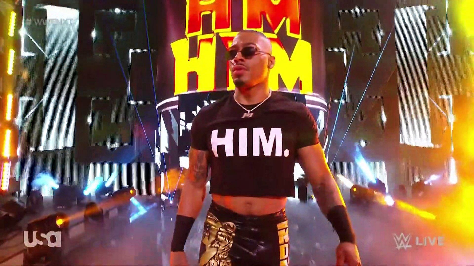 Former NXT Champion Carmelo Hayes is
