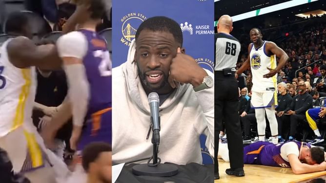 "You can’t control your hands?": NBA fans berate Draymond Green as he claims he didn't 'intend' to hit Jusuf Nurkic