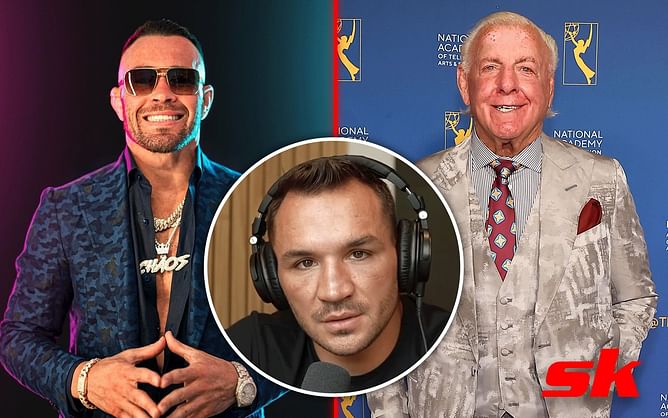 WWE legend Ric Flair backing Colby Covington is "questionable", says Michael Chandler after recent beef skit with 'Nature Boy'