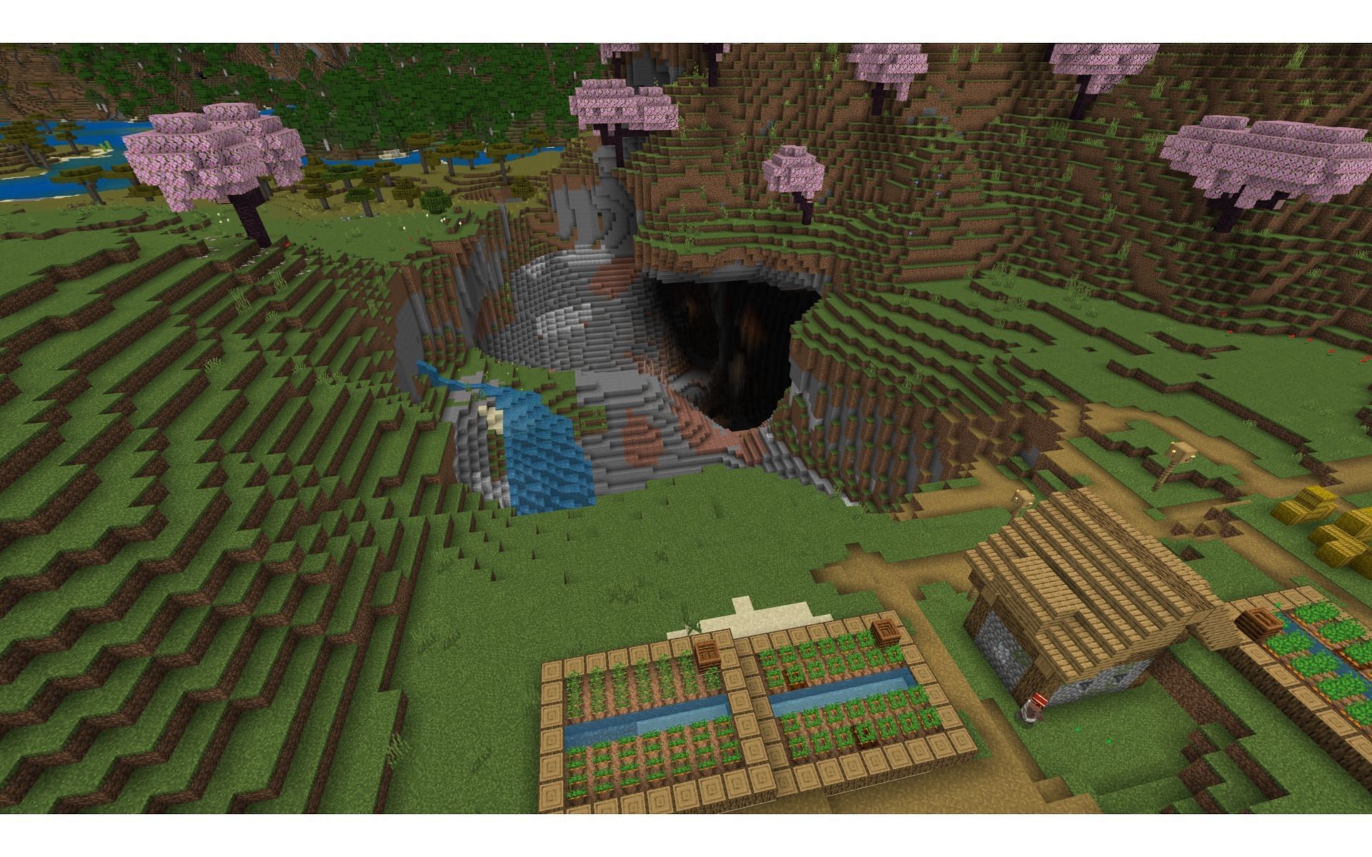 Players can explore this seed to find its secrets (Image via Mojang)