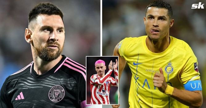 Atletico Madrid star Antoine Griezmann names Lionel Messi, Cristiano Ronaldo and 6 other stars as he builds his 'ultimate forward'