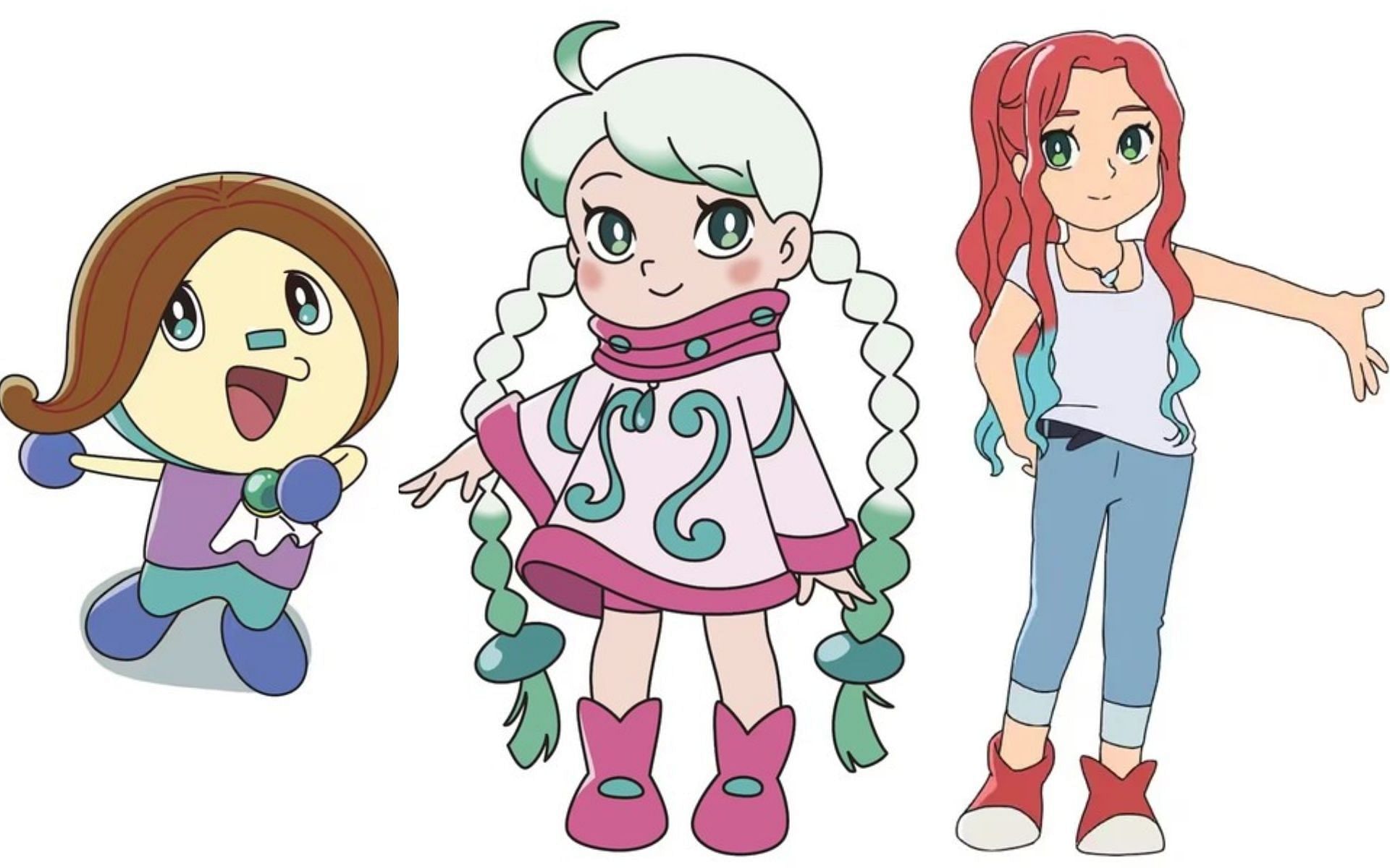 Chapekku, Mikka, and Miina from the upcoming Doraemon film (Image via Shin-Ei Animation)